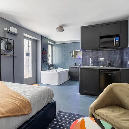 Appartamento Opéra, Grand Boulevard 9ème, Avec Jacuzzi